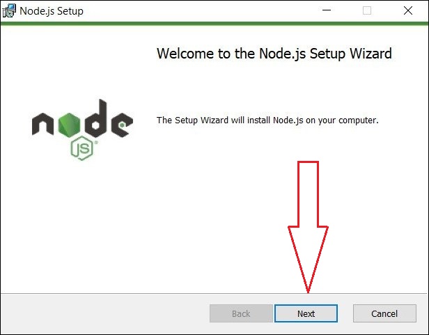 Node Js Setup Wizard