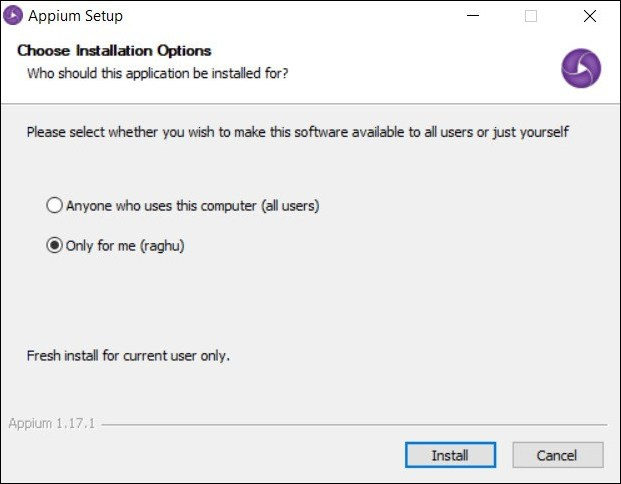 appium inspector for windows application