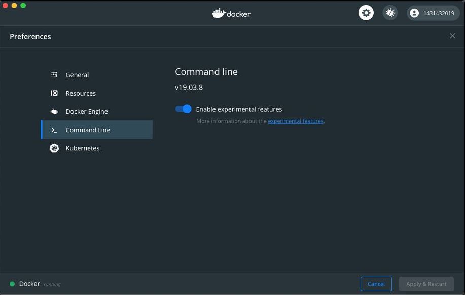 Docker Command Line