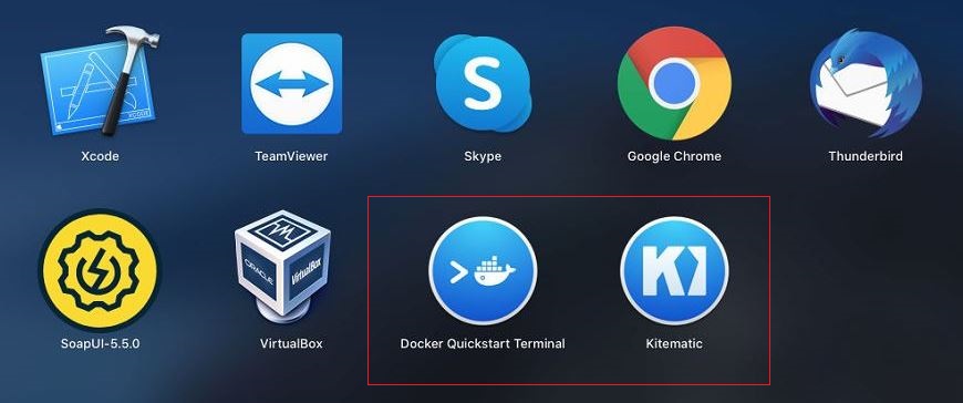 docker quickstart terminal window for mac