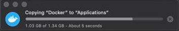 Copy Docker To Application