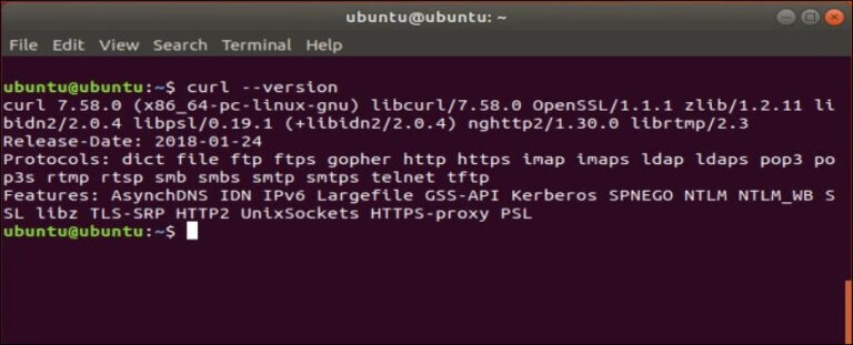 how to install curl on ubuntu