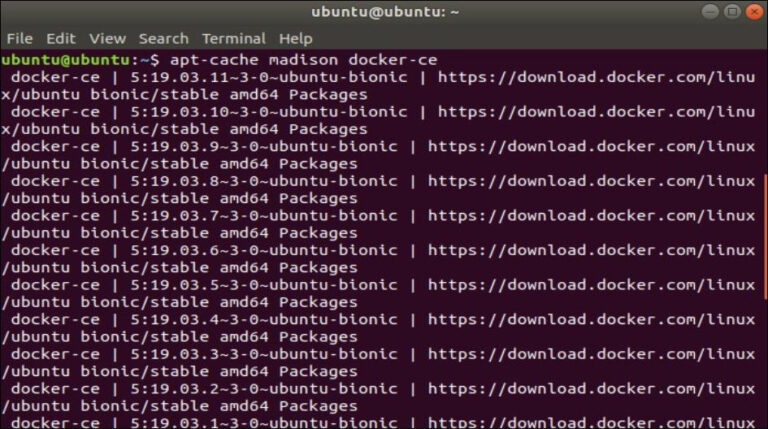 install docker on ubuntu