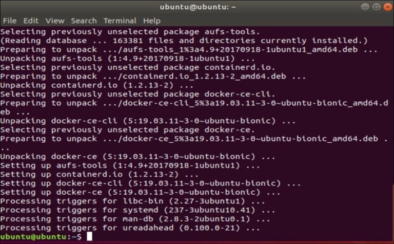 ubuntu docker sudo not found
