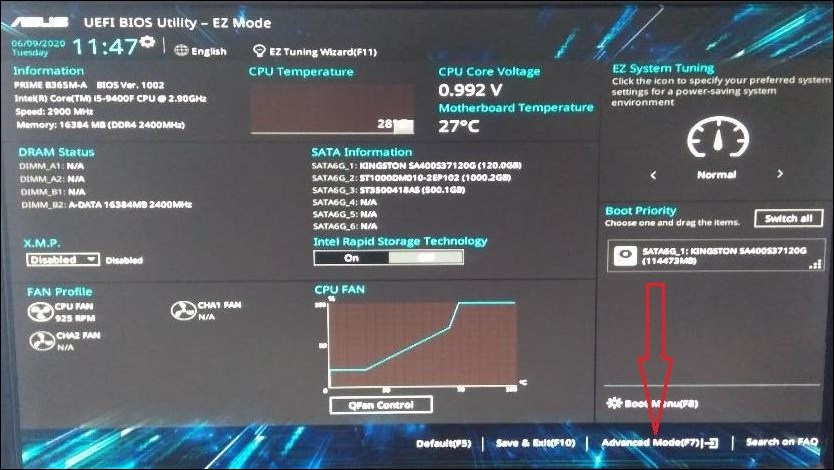 Bios Configuration