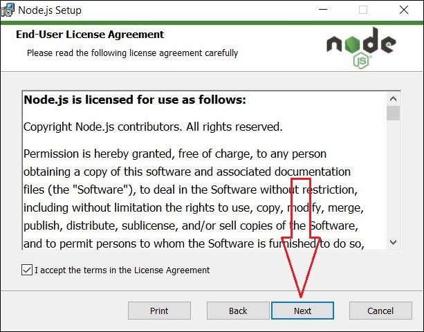 Node Js License Agreement